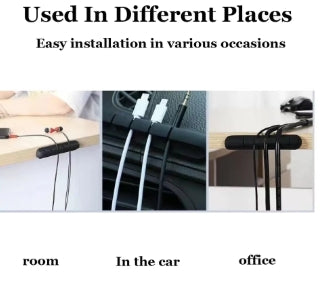 Clips Câble Organisateur Bureau