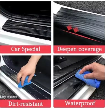 Autocollants de protection de seuil de porte Mazda 4pièces
