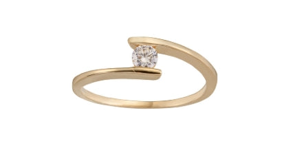 Bague en or 10k