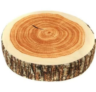 Coussin cylindrique en forme de souche ronde