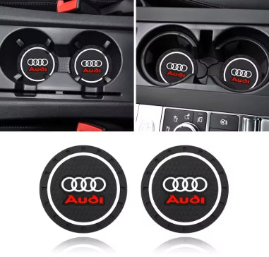 sous-verre à rainure, accessoires de voiture pour Audi