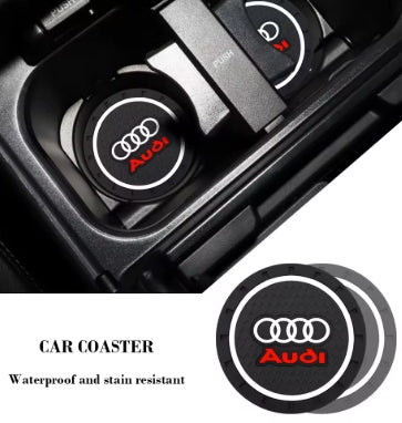 sous-verre à rainure, accessoires de voiture pour Audi