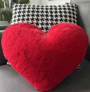 Oreiller décoratif en forme de cœur