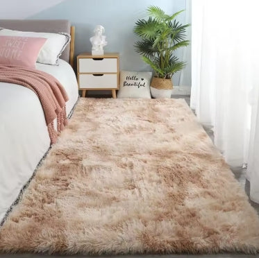 Tapis pour salon, en peluche, pour chambre à coucher