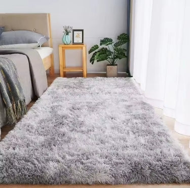 Tapis pour salon, en peluche, pour chambre à coucher