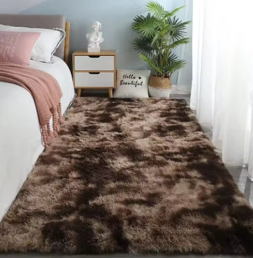Tapis pour salon, en peluche, pour chambre à coucher