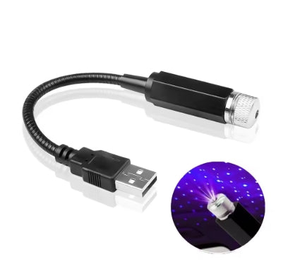 Veilleuse étoile de toit de voiture à LED