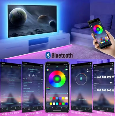 Bande lumineuse Led RGB 5050 pour télévision