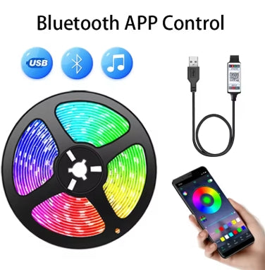 Bande lumineuse Led RGB 5050 pour télévision