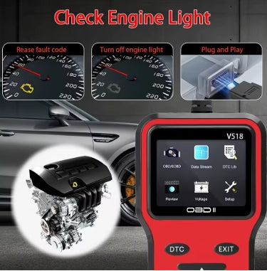 Scanner OBD2 amélioré, lecteur de Code de véhicule