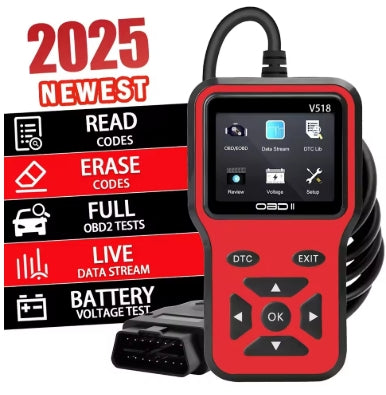 Scanner OBD2 amélioré, lecteur de Code de véhicule