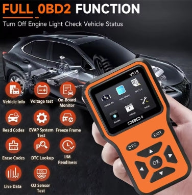 Scanner OBD2 amélioré, lecteur de Code de véhicule