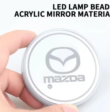 dessous de verre lumineux pour voiture