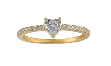 Bague petit doigt 10K
