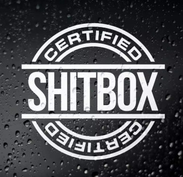 Autocollant de voiture shitbox