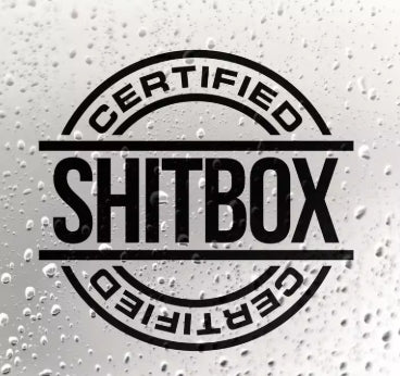 Autocollant de voiture shitbox