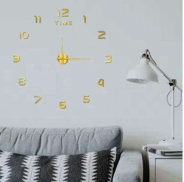 Metall Moderne 3D Horloge Murale Acrylique