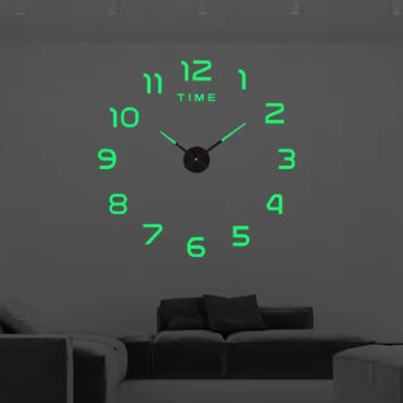 Metall Moderne 3D Horloge Murale Acrylique