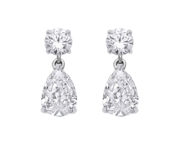 boucle d'oreille 925 Diamant cultiver